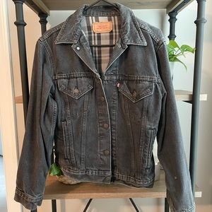 SOLD! Rare Vintage Levi’s Flannel Lined Denim Jacket sz Sm